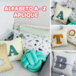 Matrizes de Bordado - Coleção Alfabeto Aplique | Relevo