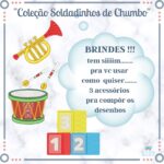 Matrizes de Bordado - Soldadinhos de Chumbo - Coleção - Imagem 7