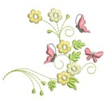Matriz de Bordado - Alfabeto Floral - Image 31