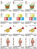 Matrizes de Bordado - Soldadinhos de Chumbo - Coleção - Imagem 10