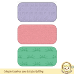 Projeto Misto Espelhos para Estojos e Necessaires Quilts - Image 4