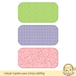 Projeto Misto Espelhos para Estojos e Necessaires Quilts - Image 6