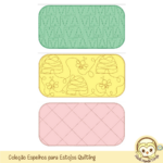 Projeto Misto Espelhos para Estojos e Necessaires Quilts - Image 9