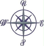 Matriz de bordado Almofada Nauticos aplique - Image 2
