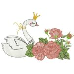 Matrizes de bordado Pacotinho cisnes - Imagem 6