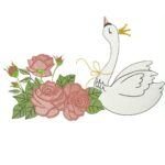 Matrizes de bordado Pacotinho cisnes - Imagem 7