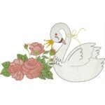 Matrizes de bordado Pacotinho cisnes - Imagem 5