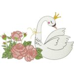 Matrizes de bordado Pacotinho cisnes - Imagem 4