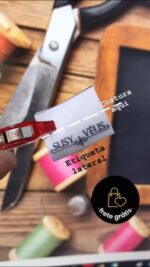 Etiqueta cetim - 150 unidades -FRETE GRATIS - Imagem 8