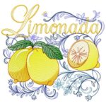 Matriz de bordado Limonada