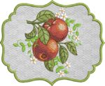 Matrizes de Bordado - KIT Semaninha de Frutas na Moldura - Image 16