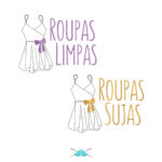 Kit 2 Matrizes de Bordado - Roupas Limpas / Sujas 03 - BM