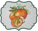 Matrizes de Bordado - KIT Semaninha de Frutas na Moldura - Image 14