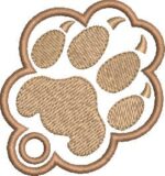 Matriz de bordado pacotinho leão cute - Imagem 4
