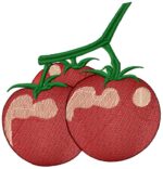 Matriz de bordado pacotinho de tomates - Image 3