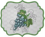 Matrizes de Bordado - KIT Semaninha de Frutas na Moldura - Image 13