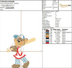 Matriz de Bordado - Ursinho 03 - Image 2