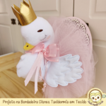 Projeto na Bordadeira Cisnes Taxidermia em Tecido