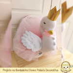 Projeto na Bordadeira Cisnes Taxidermia em Tecido - Image 2