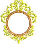 Matriz de Bordado - Monograma 03