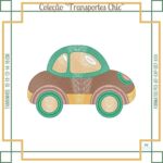 MATRIZES DE BORDADO – TRANSPORTES ELEGANTES – COLEÇÃO - Imagem 11