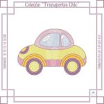 MATRIZES DE BORDADO – TRANSPORTES ELEGANTES – COLEÇÃO - Imagem 20