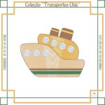 MATRIZES DE BORDADO – TRANSPORTES ELEGANTES – COLEÇÃO - Imagem 3