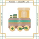 MATRIZES DE BORDADO – TRANSPORTES ELEGANTES – COLEÇÃO - Imagem 5