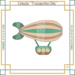 MATRIZES DE BORDADO – TRANSPORTES ELEGANTES – COLEÇÃO - Imagem 6