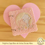 Projeto na Bordadeira Capas Bloco de Nota Dias das Mães - Imagem 2