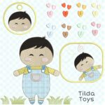 Matrizes de Bordado - Tilda Toys - Image 9