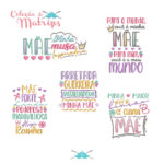 Matrizes de Bordado - Coleção Frases Dia das Mães - BM - Image 2