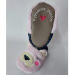Projeto na Bordadeira Misto - Pantufinha e Babador de Ursinho para Bebê - Image 4