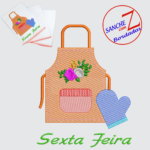 Pacote Matriz de Bordado-Semaninha Utensílios Domésticos - Image 8