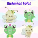 Matriz de Bordado - BICHINHOS FOFOS