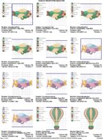 MATRIZES DE BORDADO – TRANSPORTES ELEGANTES – COLEÇÃO - Imagem 21