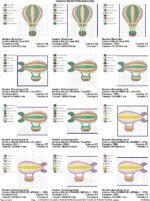 MATRIZES DE BORDADO – TRANSPORTES ELEGANTES – COLEÇÃO - Imagem 22