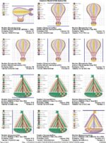 MATRIZES DE BORDADO – TRANSPORTES ELEGANTES – COLEÇÃO - Imagem 23