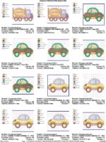 MATRIZES DE BORDADO – TRANSPORTES ELEGANTES – COLEÇÃO - Imagem 25