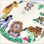 MATRIZ DE BORDADO - WC SAFARI FRINGE - Imagem 2