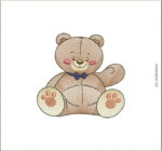 Matriz de Bordado - Urso e Ursa Brinde GRÁTIS - Image 3