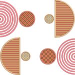 Matriz de bordado Duo almofadas geometricas - Imagem 10