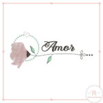 Matrizes de Bordados Palavras Motivacionais Flor de Lotus - Imagem 2