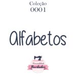 Matriz De Bordado - Alfabetos 0001