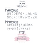Matriz De Bordado - Alfabetos 0001 - Imagem 3