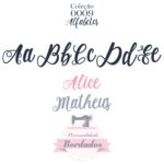 Matriz De Bordado - Alfabetos 0009 - Imagem 2