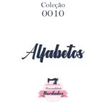 Matriz De Bordado - Alfabetos 0010