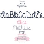 Matriz De Bordado - Alfabetos 0014 - Image 2