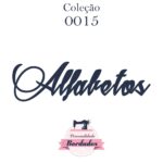 Matriz De Bordado - Alfabetos 0015