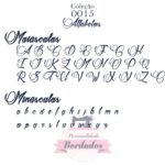 Matriz De Bordado - Alfabetos 0015 - Imagem 3